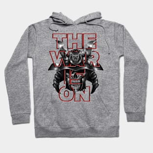 Asian war skull Hoodie